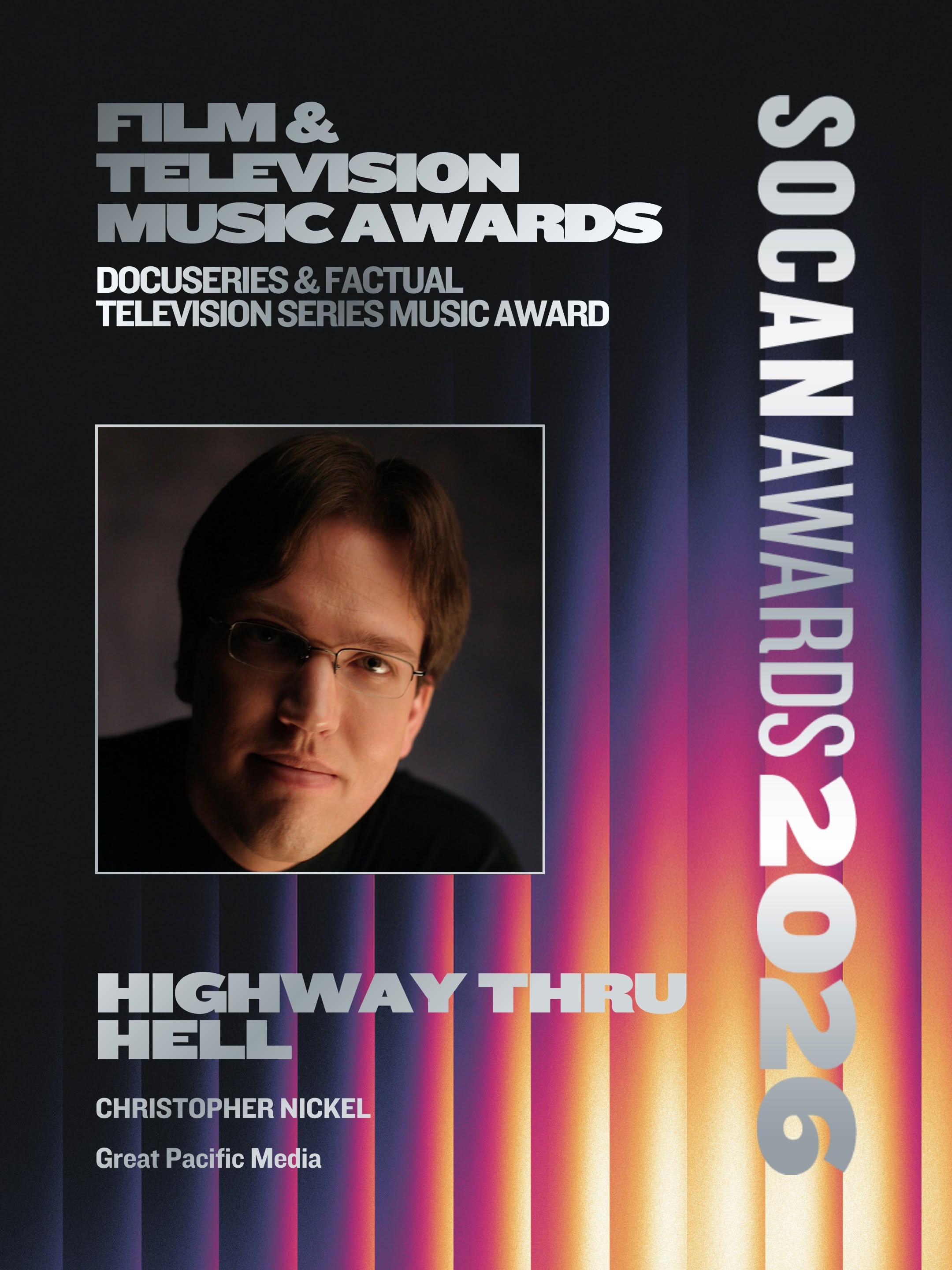'SOCAN 2026 Award for Christopher Nickel' core news picture