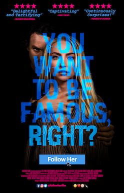 'FOLLOW HER In Select US Theatres and on VOD.' core news picture